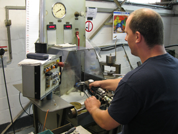 All automatic nozzles are subject to a final check at our electronic test field.